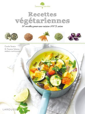 cover image of Recettes végétariennes